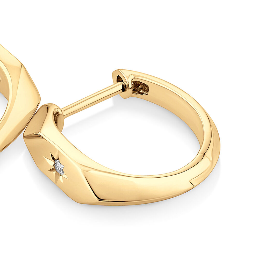 Huggie Hoop Earrings