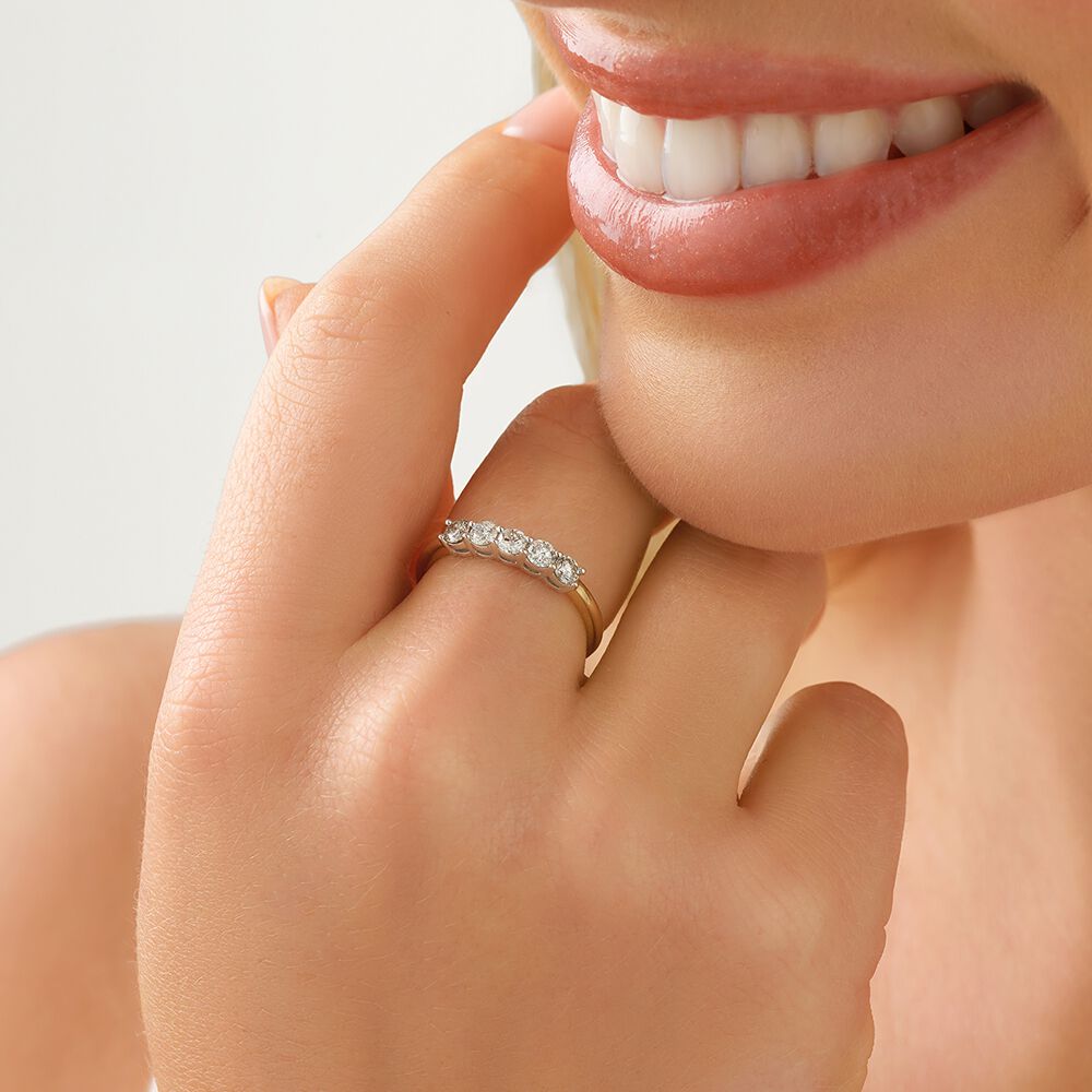 Diamonds Evermore Wedding Band