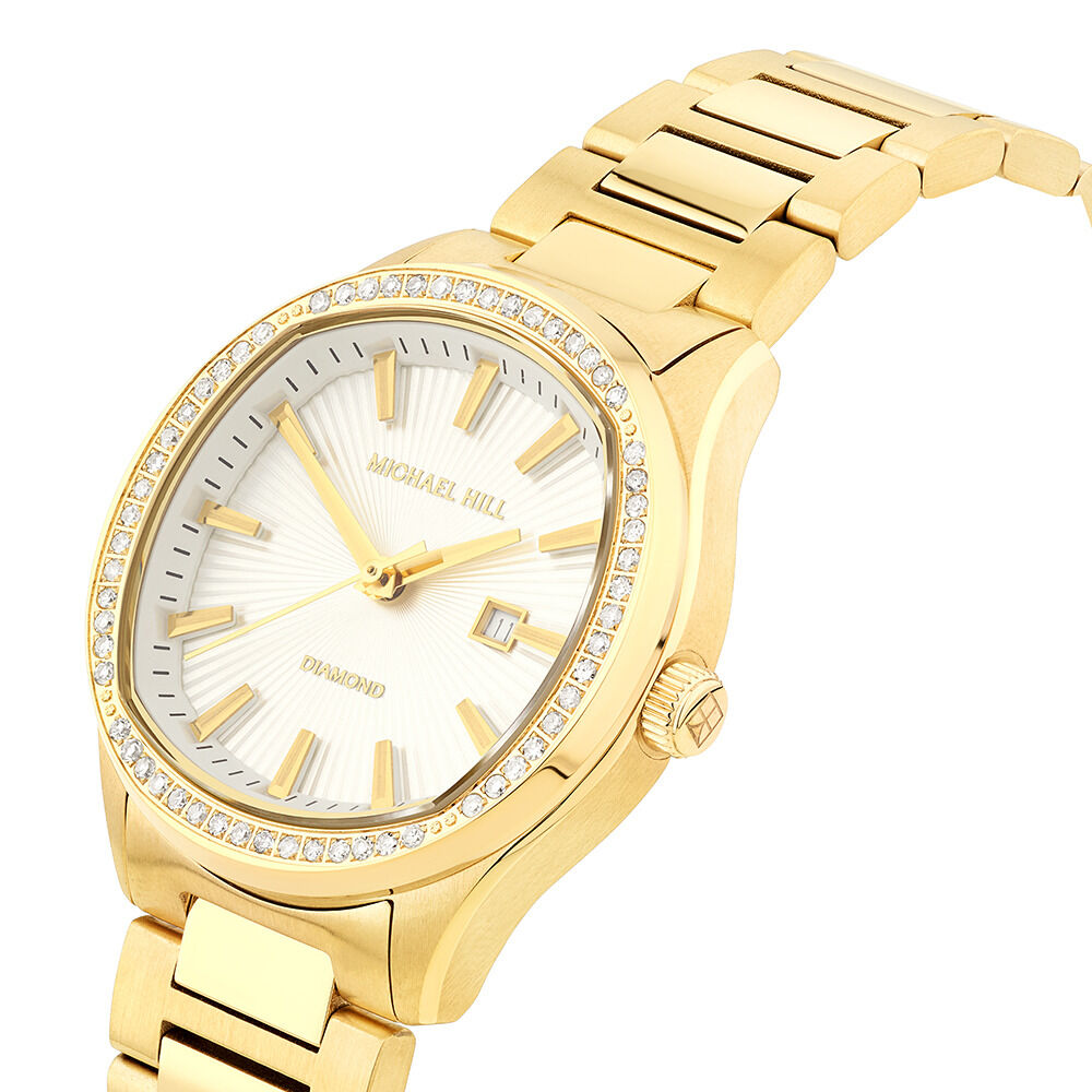 Diamond Quartz Watch Ladies