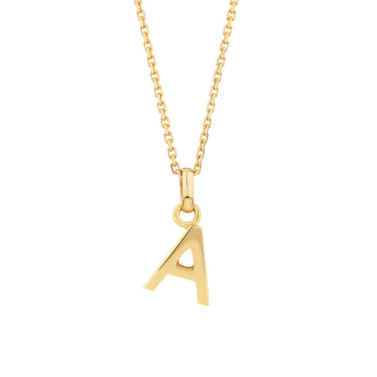 Initial Pendant - A, B, M, T , R ,