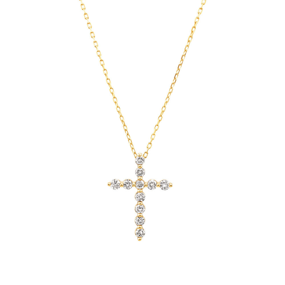 Diamond Cross Pendant